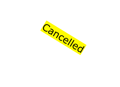 Cancelled